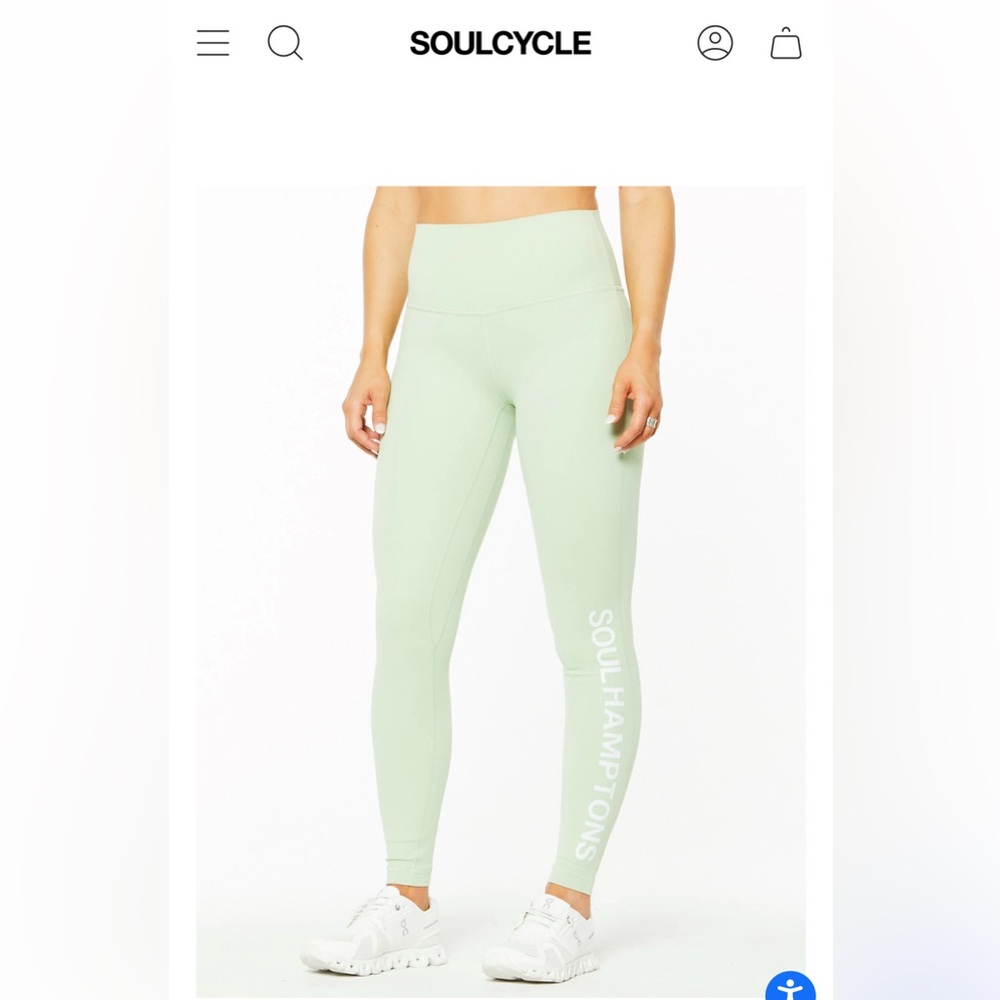 Lululemon Align Pant 28” Creamy Mint Hamptons